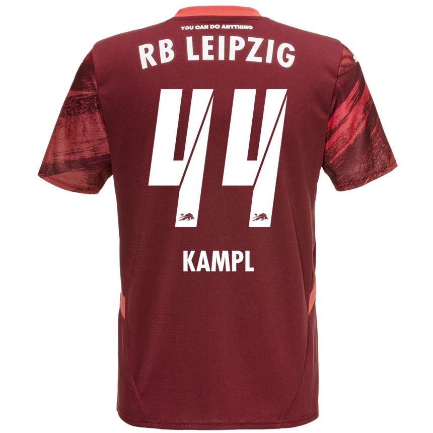 Kids Football Kevin Kampl #44 Burgundy Away Jersey 2024/25 T-Shirt Nz