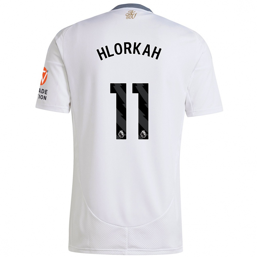 Kids Football Chantelle Boye-Hlorkah #11 White Away Jersey 2024/25 T-Shirt Nz