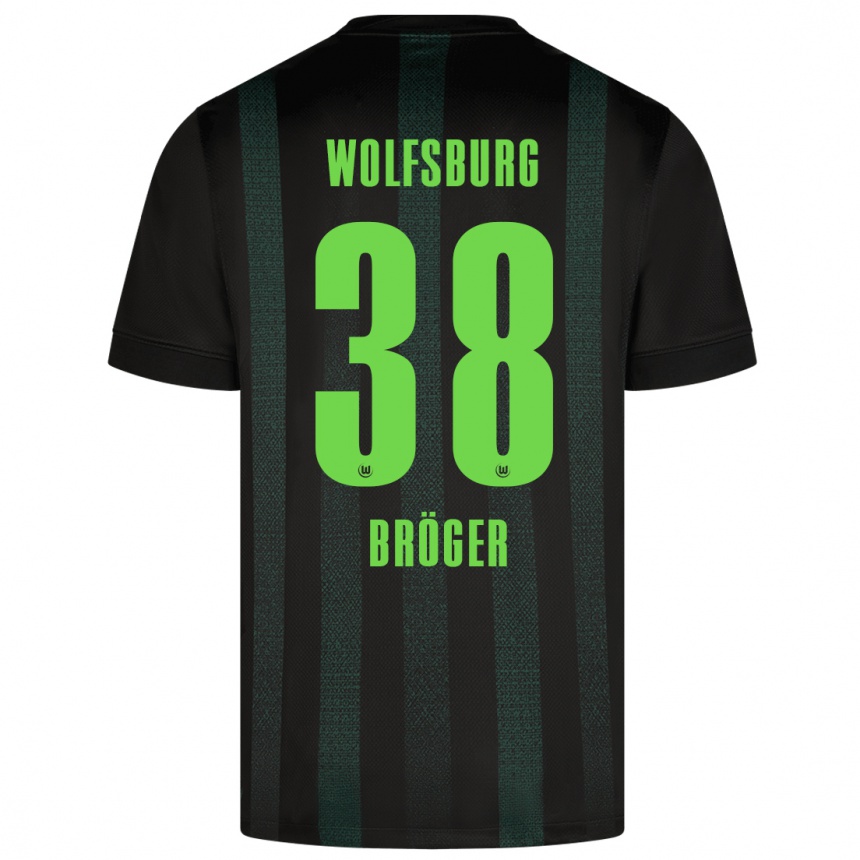 Kids Football Bennit Bröger #38 Dark Green Away Jersey 2024/25 T-Shirt Nz