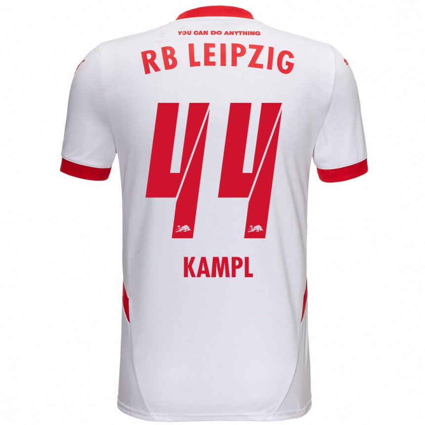 Men Football Kevin Kampl #44 White Red Home Jersey 2024/25 T-Shirt Nz