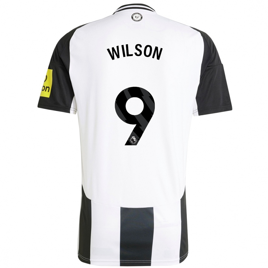 Men Football Callum Wilson #9 White Black Home Jersey 2024/25 T-Shirt Nz