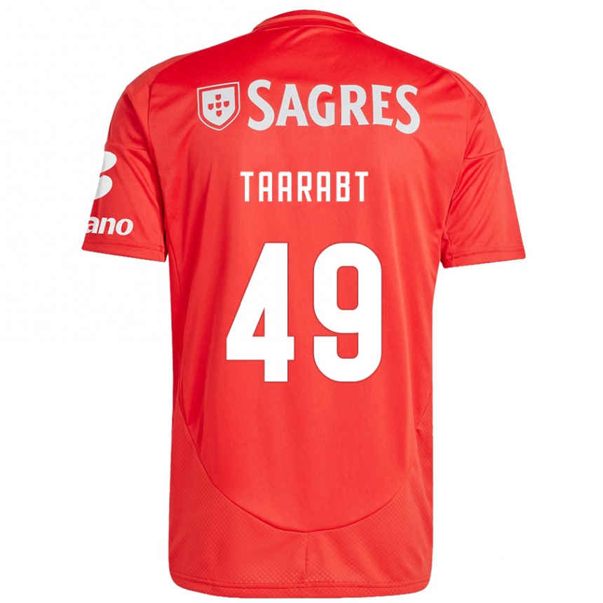 Men Football Adel Taarabt #49 Red White Home Jersey 2024/25 T-Shirt Nz