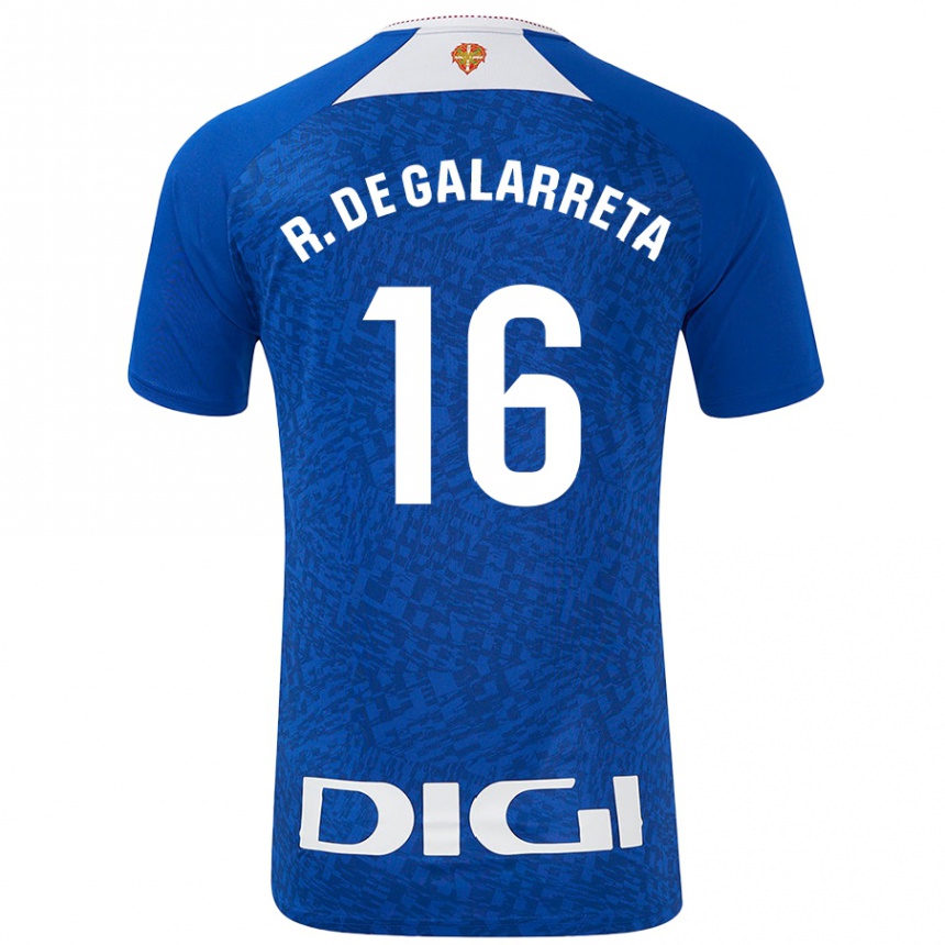 Men Football Iñigo Ruiz De Galarreta #16 Royal Blue Away Jersey 2024/25 T-Shirt Nz