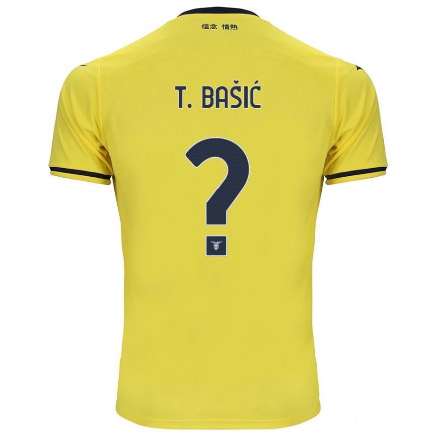 Men Football Toma Basic #0 Yellow Away Jersey 2024/25 T-Shirt Nz