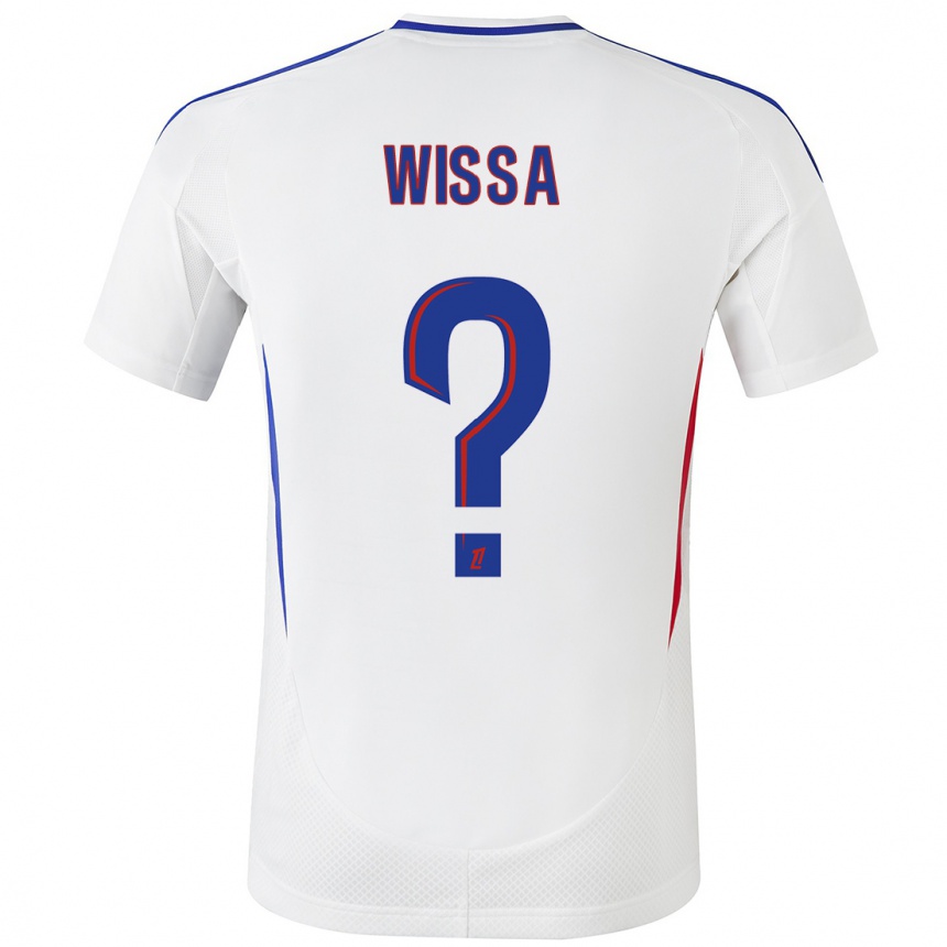 Women Football Eli Wissa #0 White Blue Home Jersey 2024/25 T-Shirt Nz