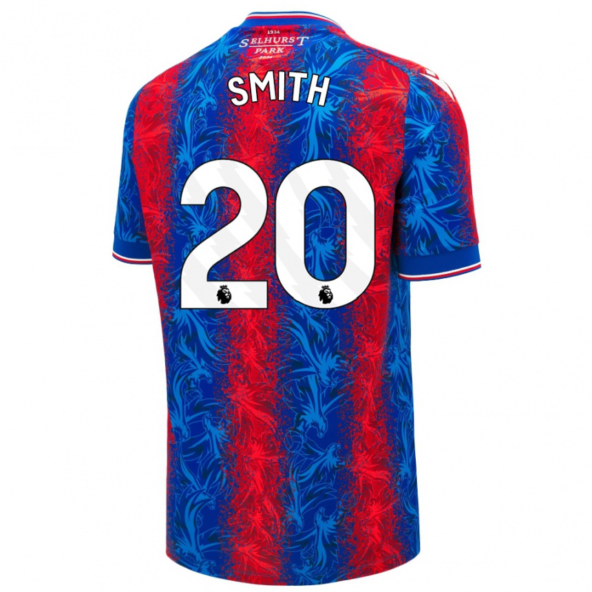 Women Football Hope Smith #20 Red Blue Stripes Home Jersey 2024/25 T-Shirt Nz