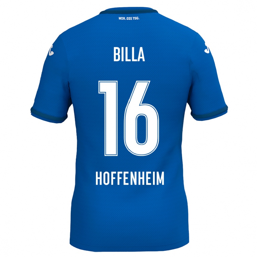 Women Football Nicole Billa #16 Royal Blue Home Jersey 2024/25 T-Shirt Nz