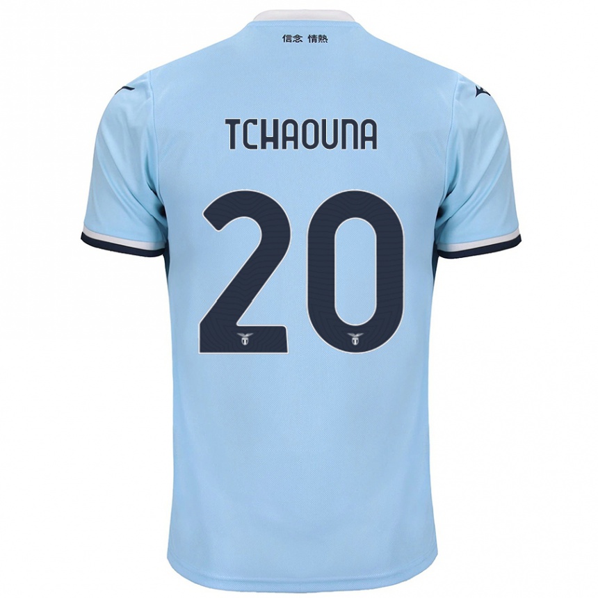 Women Football Loum Tchaouna #20 Blue Home Jersey 2024/25 T-Shirt Nz