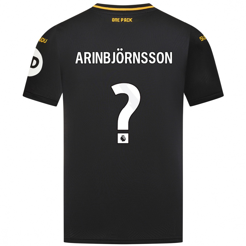 Women Football Pálmi Rafn Arinbjörnsson #0 Black Away Jersey 2024/25 T-Shirt Nz