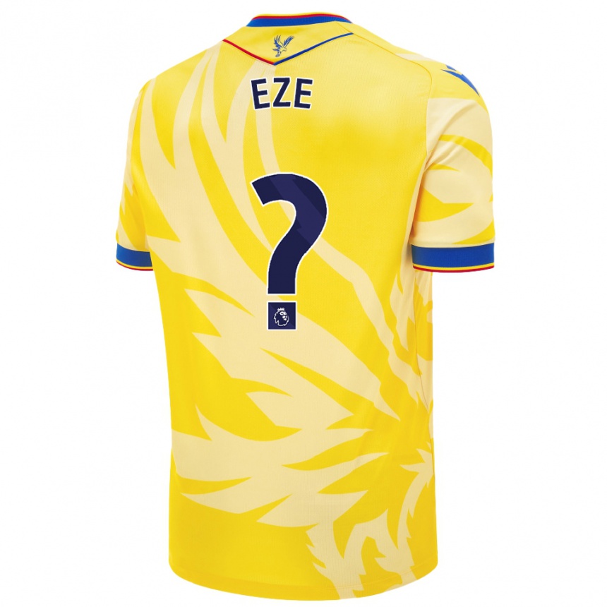 Women Football Chimaechi Eze #0 Yellow Away Jersey 2024/25 T-Shirt Nz