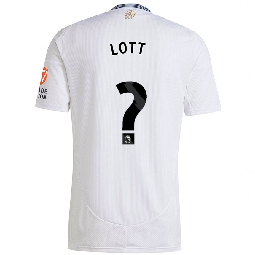 Women Football Max Lott #0 White Away Jersey 2024/25 T-Shirt Nz