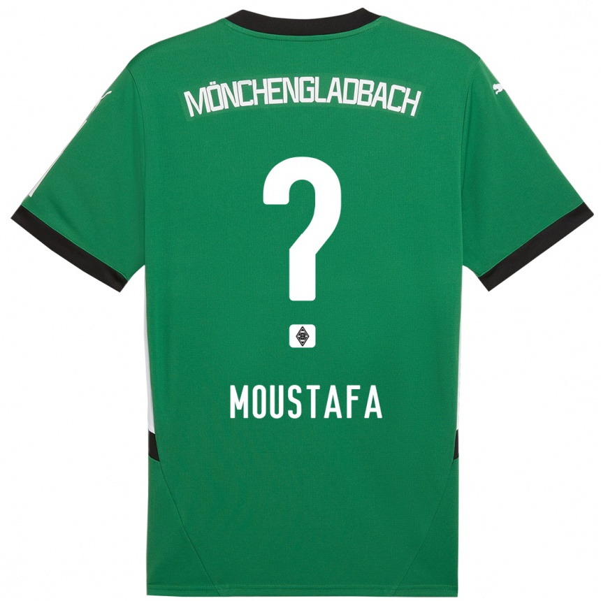 Women Football Seif Ashraf Moustafa #0 Green White Away Jersey 2024/25 T-Shirt Nz