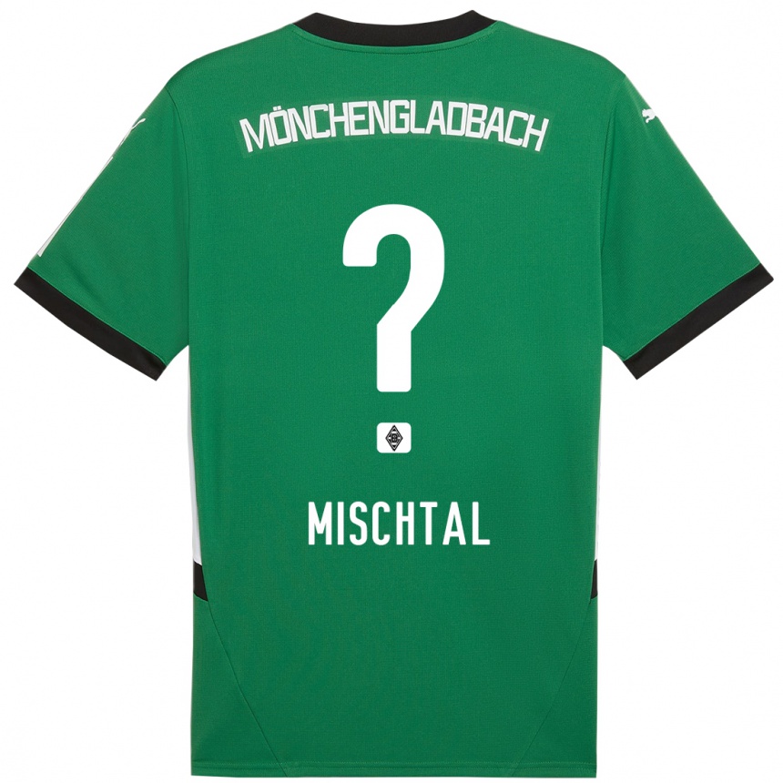 Women Football Kilian Mischtal #0 Green White Away Jersey 2024/25 T-Shirt Nz