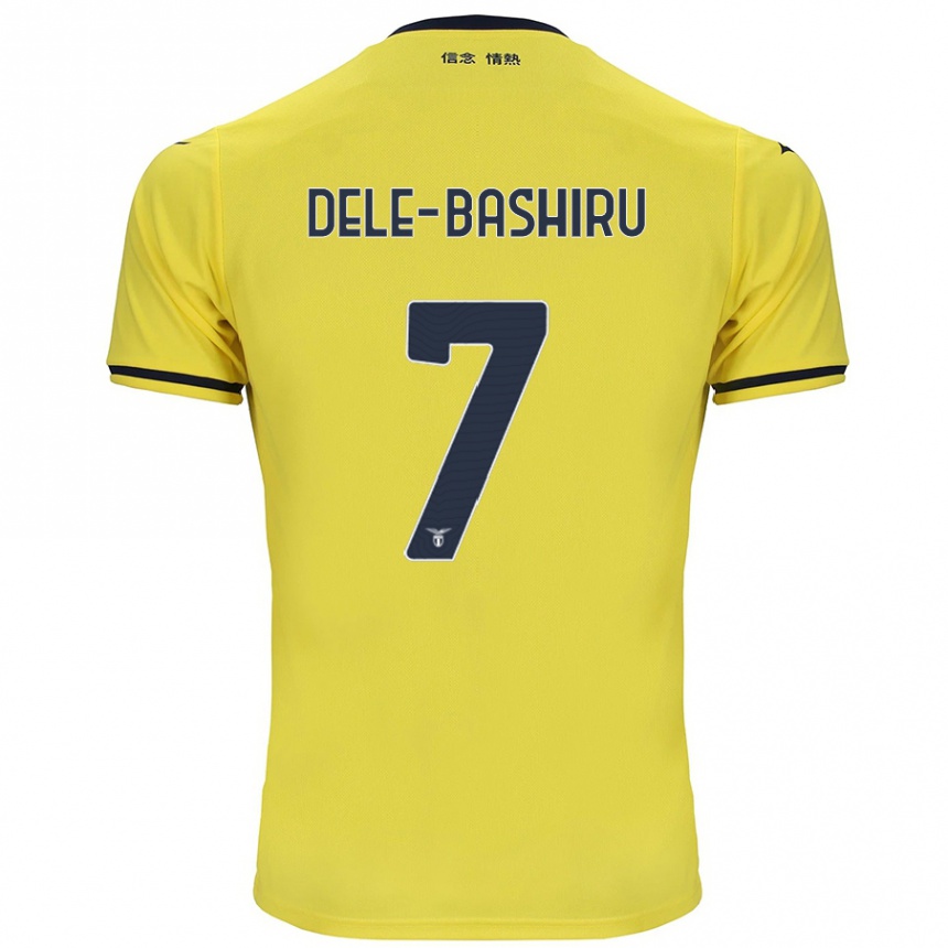 Women Football Fisayo Dele-Bashiru #7 Yellow Away Jersey 2024/25 T-Shirt Nz