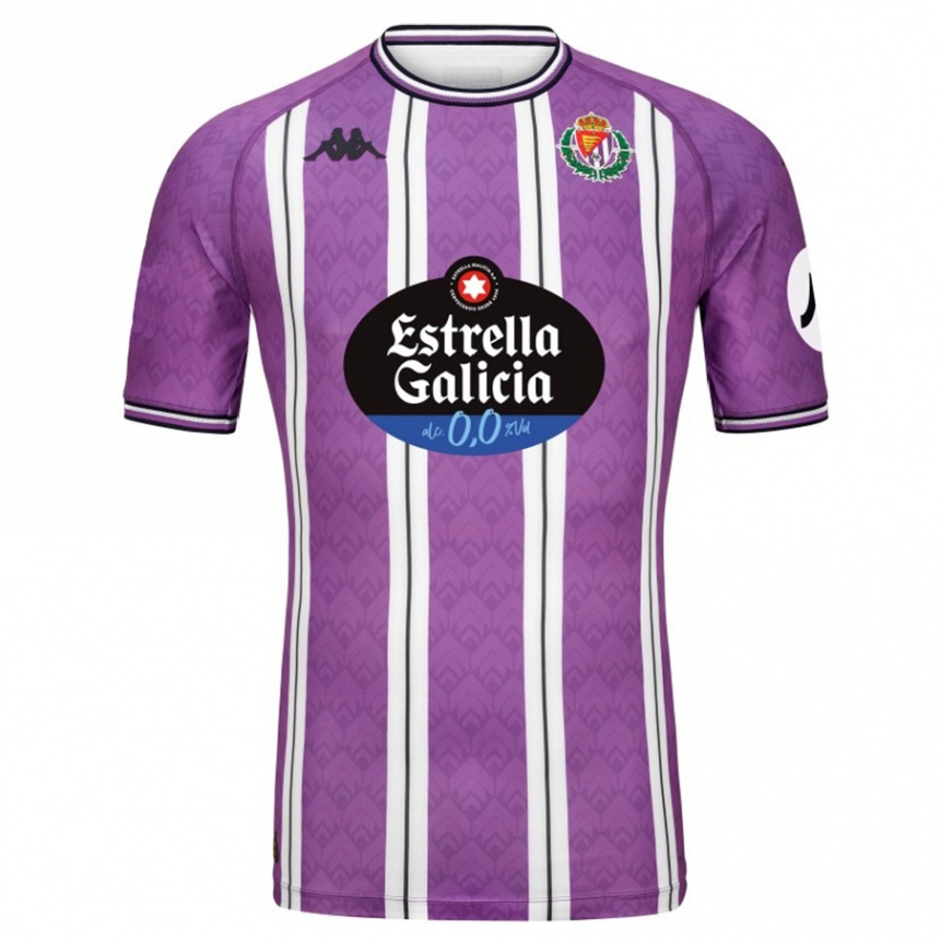 Kids Football Arnau Rafus #13 Purple White Home Jersey 2024/25 T-Shirt Nz