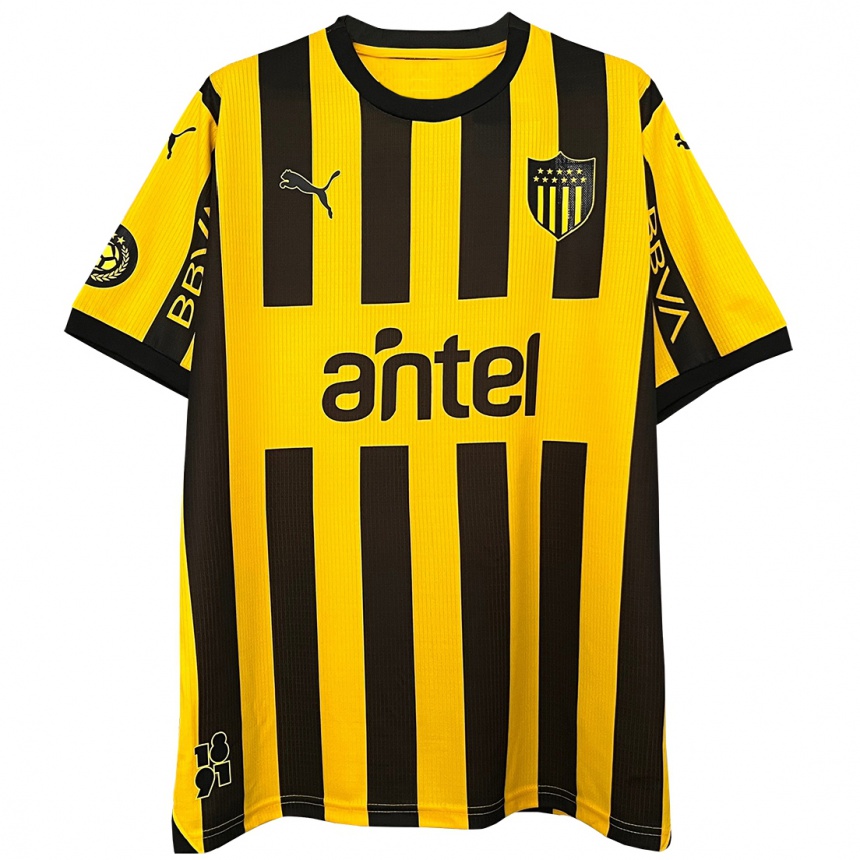 Kids Football Lucas Hernández #27 Yellow Black Home Jersey 2024/25 T-Shirt Nz