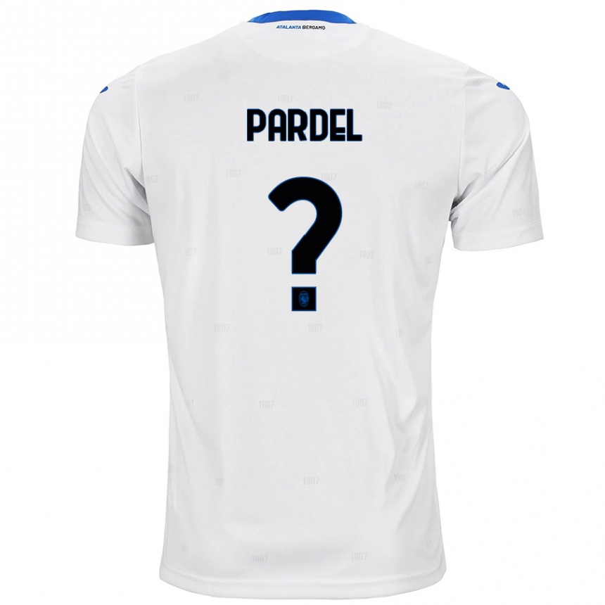 Kids Football Piotr Pardel #0 White Away Jersey 2024/25 T-Shirt Nz