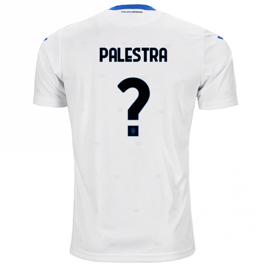 Kids Football Marco Palestra #0 White Away Jersey 2024/25 T-Shirt Nz