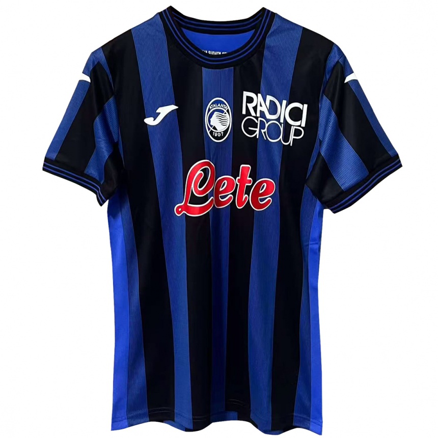 Men Football Giulia Mandelli #16 Blue Black Home Jersey 2024/25 T-Shirt Nz