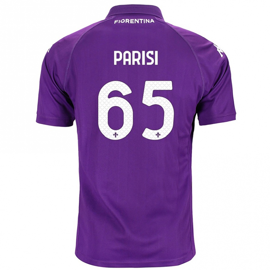 Men Football Fabiano Parisi #65 Purple Home Jersey 2024/25 T-Shirt Nz