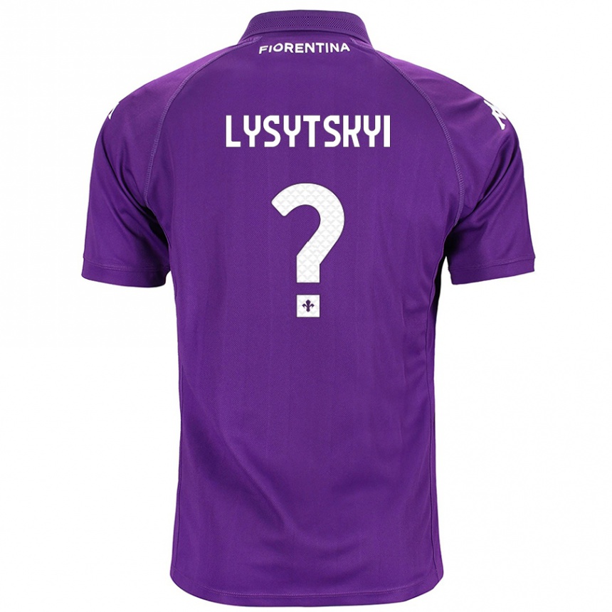 Men Football Andriy Lysytskyi #0 Purple Home Jersey 2024/25 T-Shirt Nz