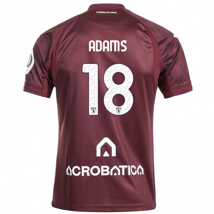 Men Football Ché Adams #18 Maroon White Home Jersey 2024/25 T-Shirt Nz