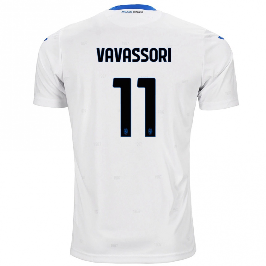 Men Football Dominic Vavassori #11 White Away Jersey 2024/25 T-Shirt Nz