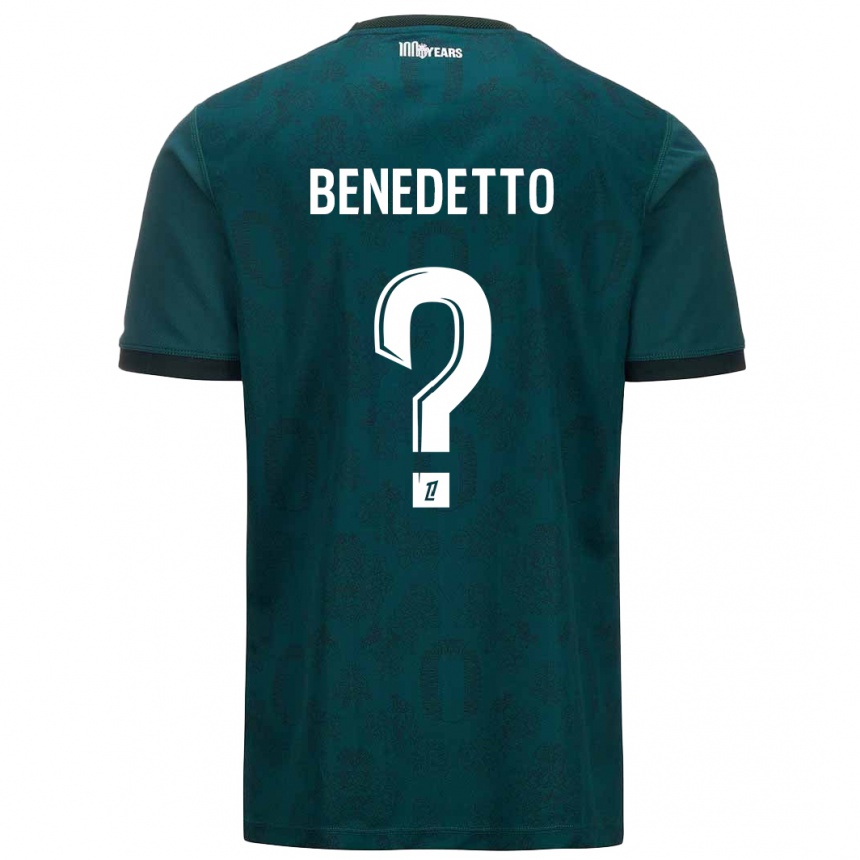 Men Football Antéo Benedetto #0 Dark Green Away Jersey 2024/25 T-Shirt Nz