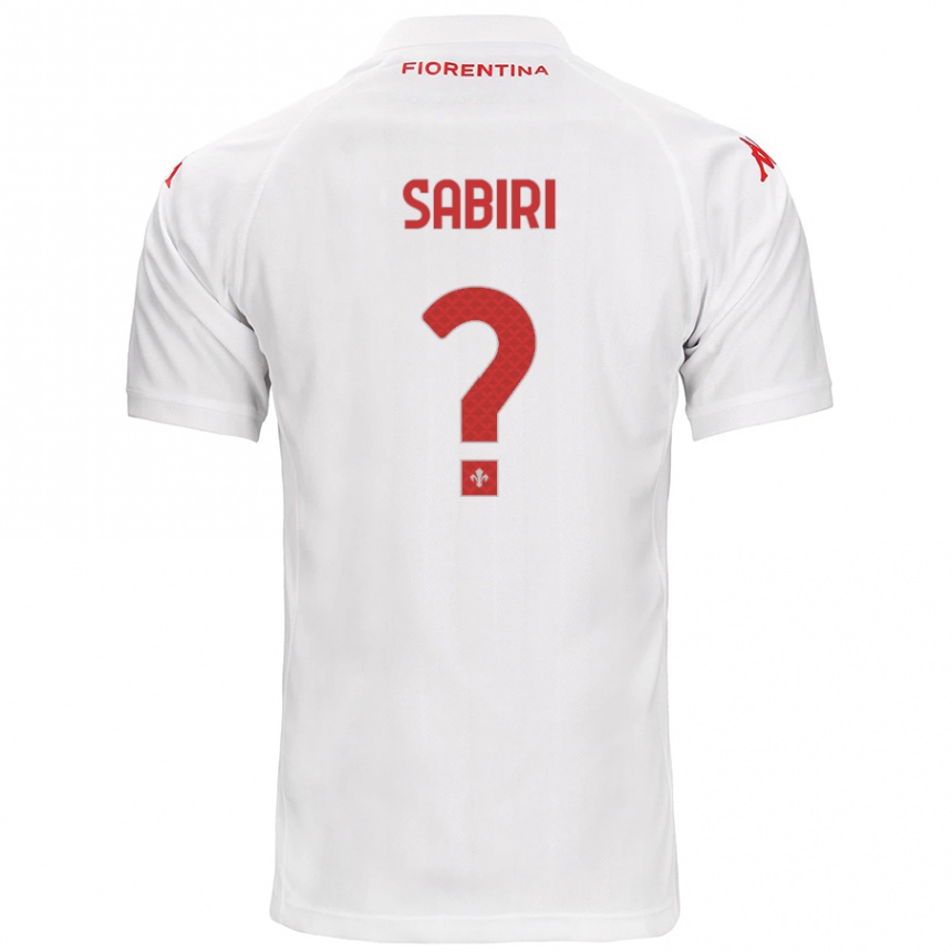 Men Football Abdelhamid Sabiri #0 White Away Jersey 2024/25 T-Shirt Nz