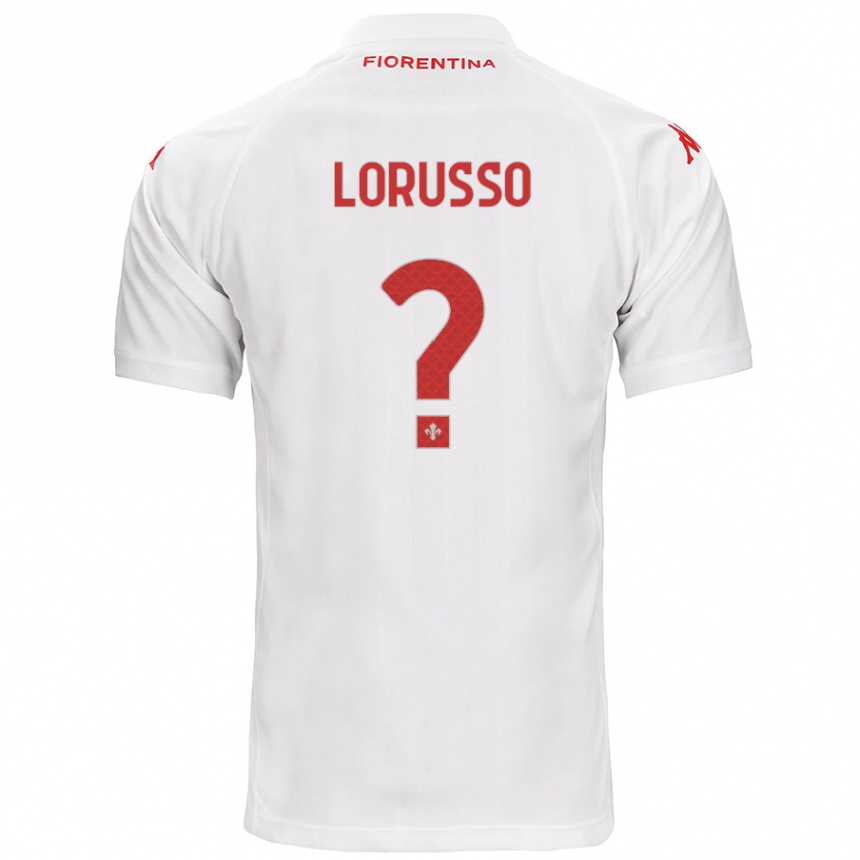 Men Football Angelo Lorusso #0 White Away Jersey 2024/25 T-Shirt Nz