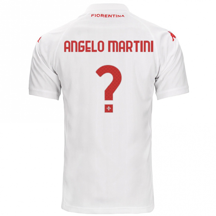 Men Football Angelo Martini #0 White Away Jersey 2024/25 T-Shirt Nz