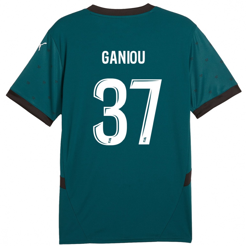 Men Football Ismaëlo Ganiou #37 Dark Green Away Jersey 2024/25 T-Shirt Nz