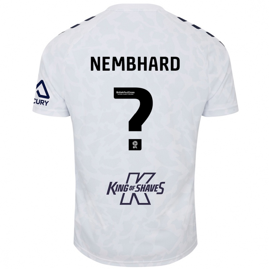 Men Football Kesiah Nembhard #0 White Away Jersey 2024/25 T-Shirt Nz