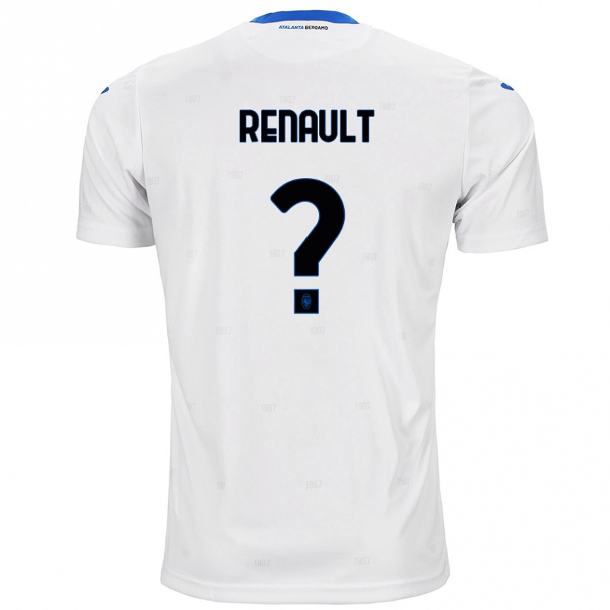 Women Football Guillaume Renault #0 White Away Jersey 2024/25 T-Shirt Nz