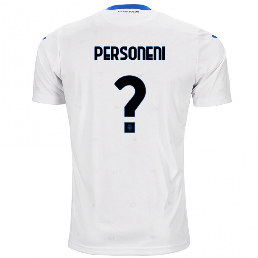 Women Football Mirko Personeni #0 White Away Jersey 2024/25 T-Shirt Nz