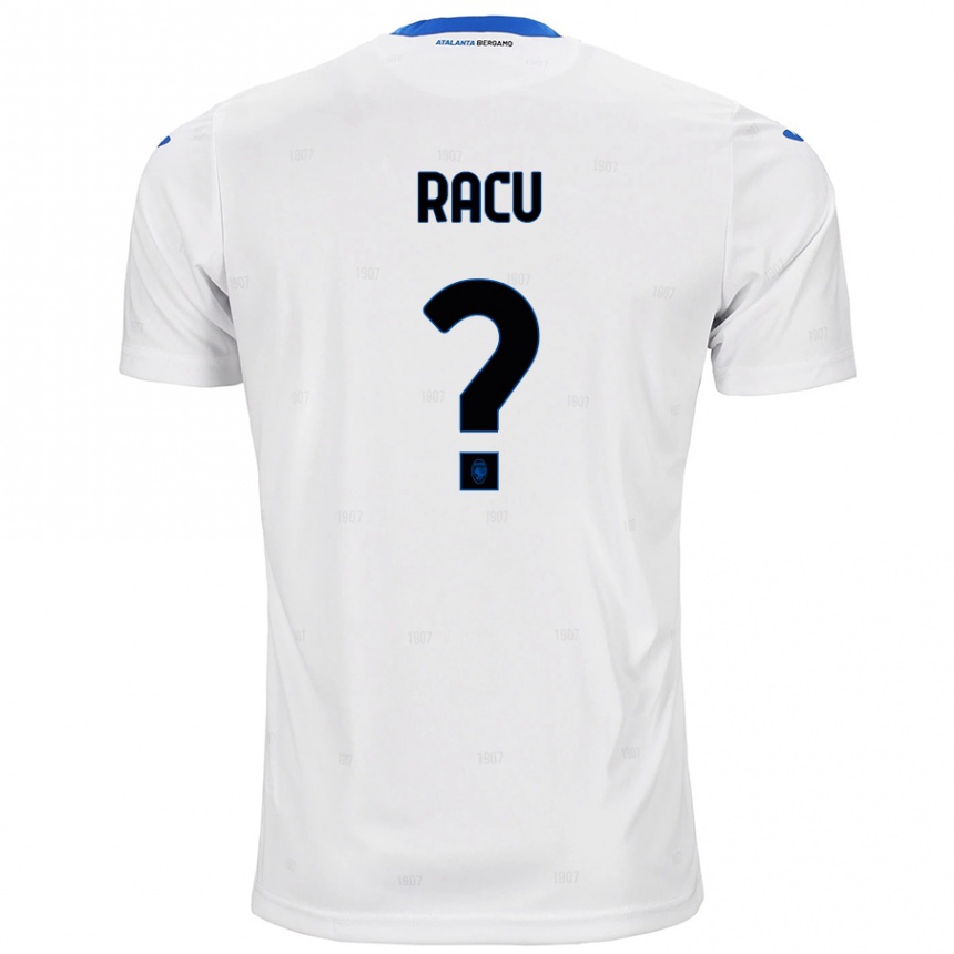 Women Football Andrei Racu #0 White Away Jersey 2024/25 T-Shirt Nz