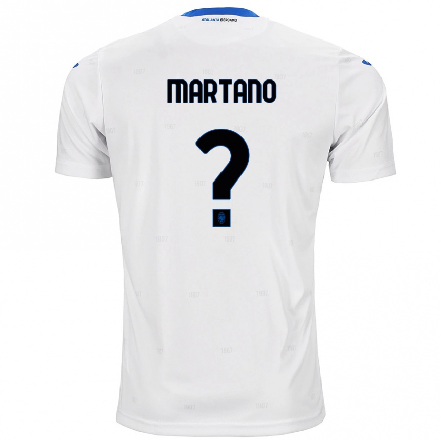 Women Football Aldo Martano #0 White Away Jersey 2024/25 T-Shirt Nz