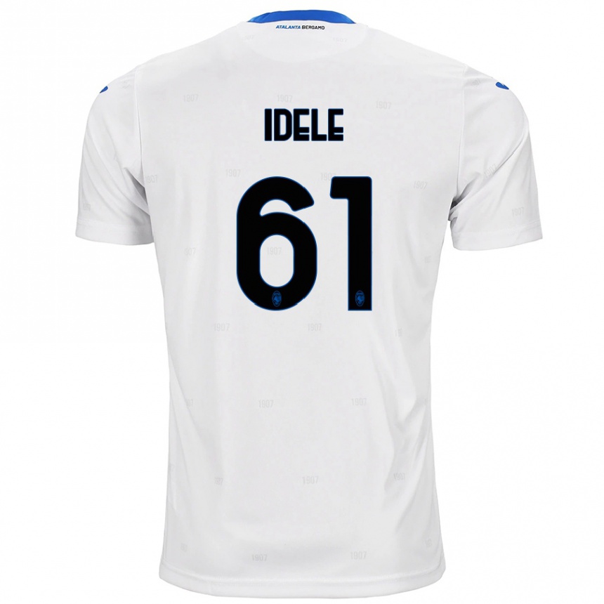 Women Football Javison Idele #61 White Away Jersey 2024/25 T-Shirt Nz