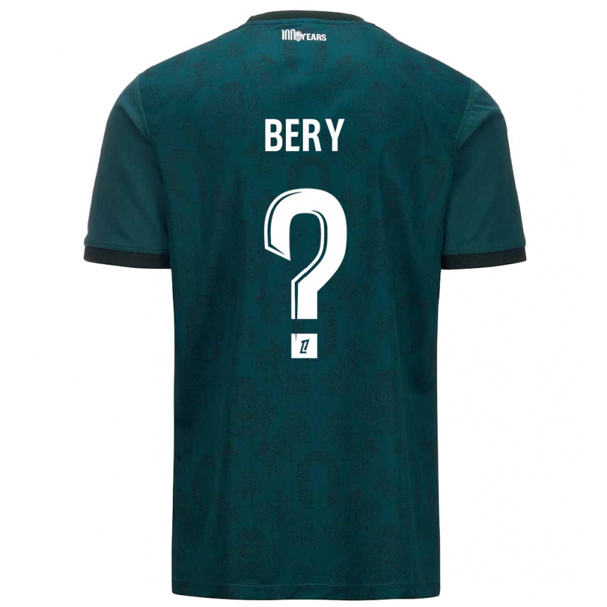 Women Football Jules Bery #0 Dark Green Away Jersey 2024/25 T-Shirt Nz