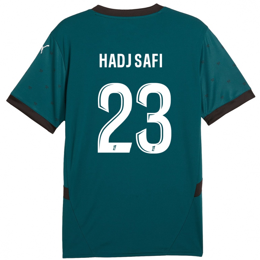 Women Football Souhina Hadj Safi #23 Dark Green Away Jersey 2024/25 T-Shirt Nz