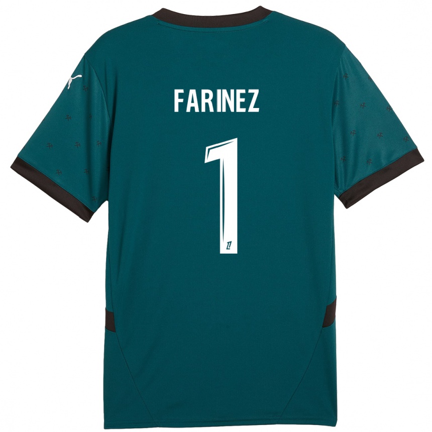 Women Football Wuilker Fariñez #1 Dark Green Away Jersey 2024/25 T-Shirt Nz