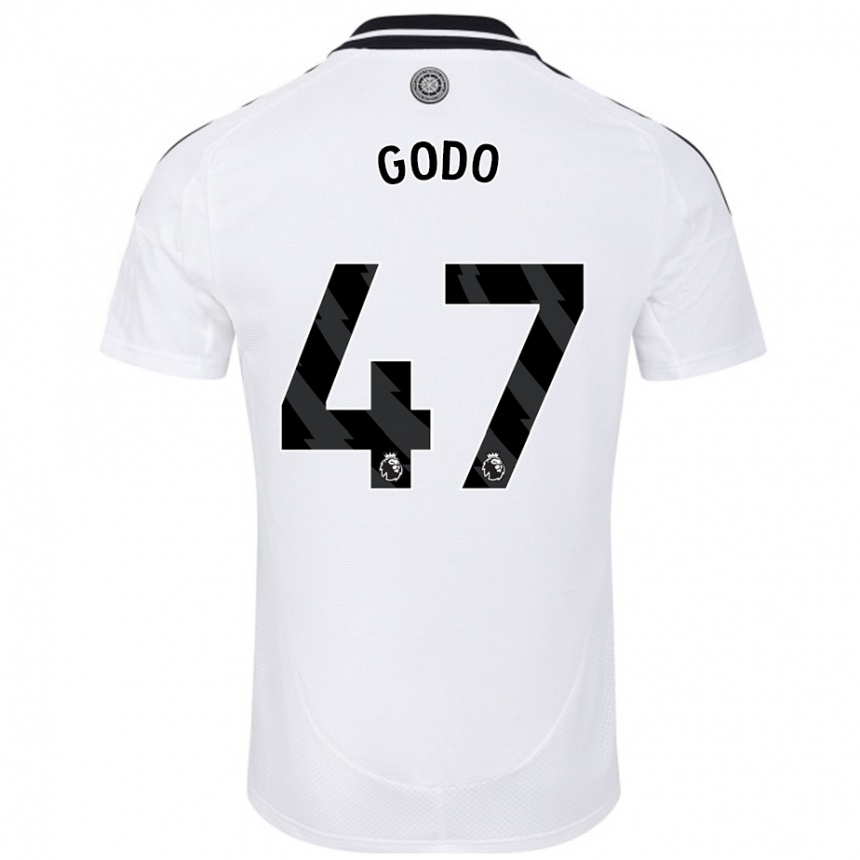 Kids Football Martial Godo #47 White Home Jersey 2024/25 T-Shirt Nz