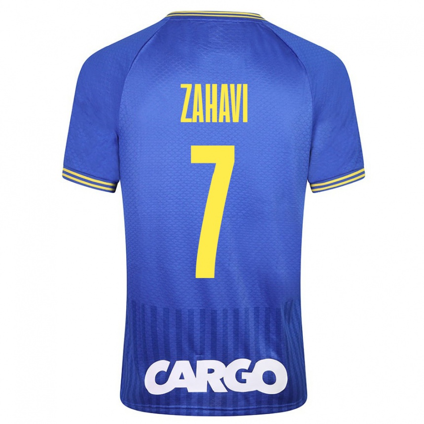 Kids Football Eran Zahavi #7 White Away Jersey 2024/25 T-Shirt Nz