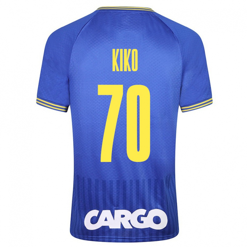 Kids Football Kiko Bondoso #70 White Away Jersey 2024/25 T-Shirt Nz