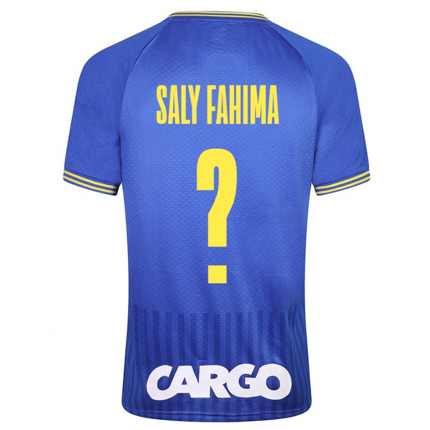 Kids Football Israel Saly Fahima #0 White Away Jersey 2024/25 T-Shirt Nz