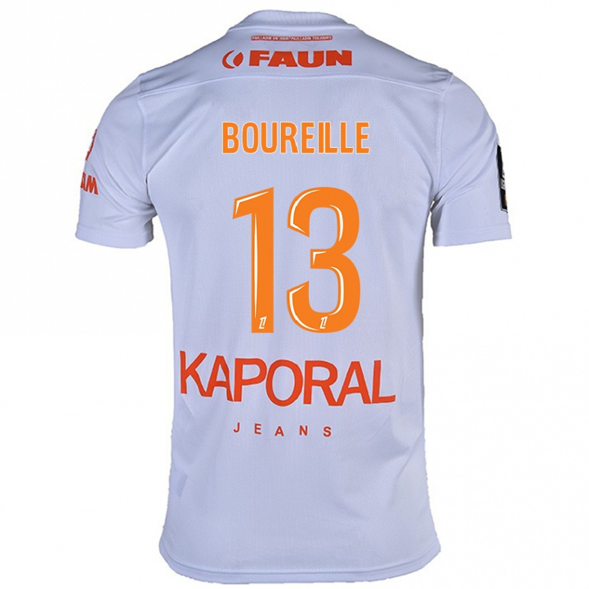 Kids Football Celeste Boureille #13 White Away Jersey 2024/25 T-Shirt Nz