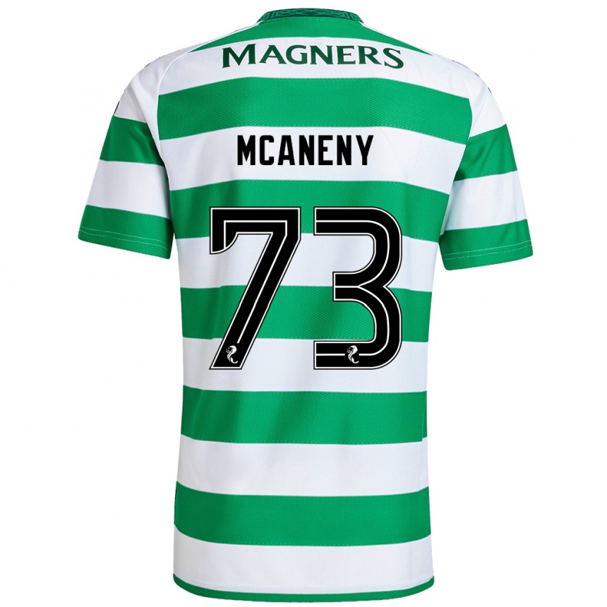 Men Football Maria Mcaneny #73 Green White Home Jersey 2024/25 T-Shirt Nz