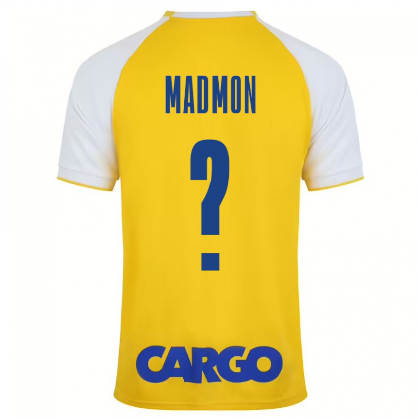 Men Football Elad Madmon #0 Yellow White Home Jersey 2024/25 T-Shirt Nz