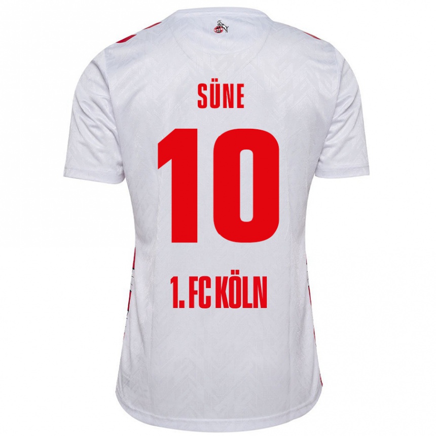 Men Football Arda Süne #10 White Red Home Jersey 2024/25 T-Shirt Nz