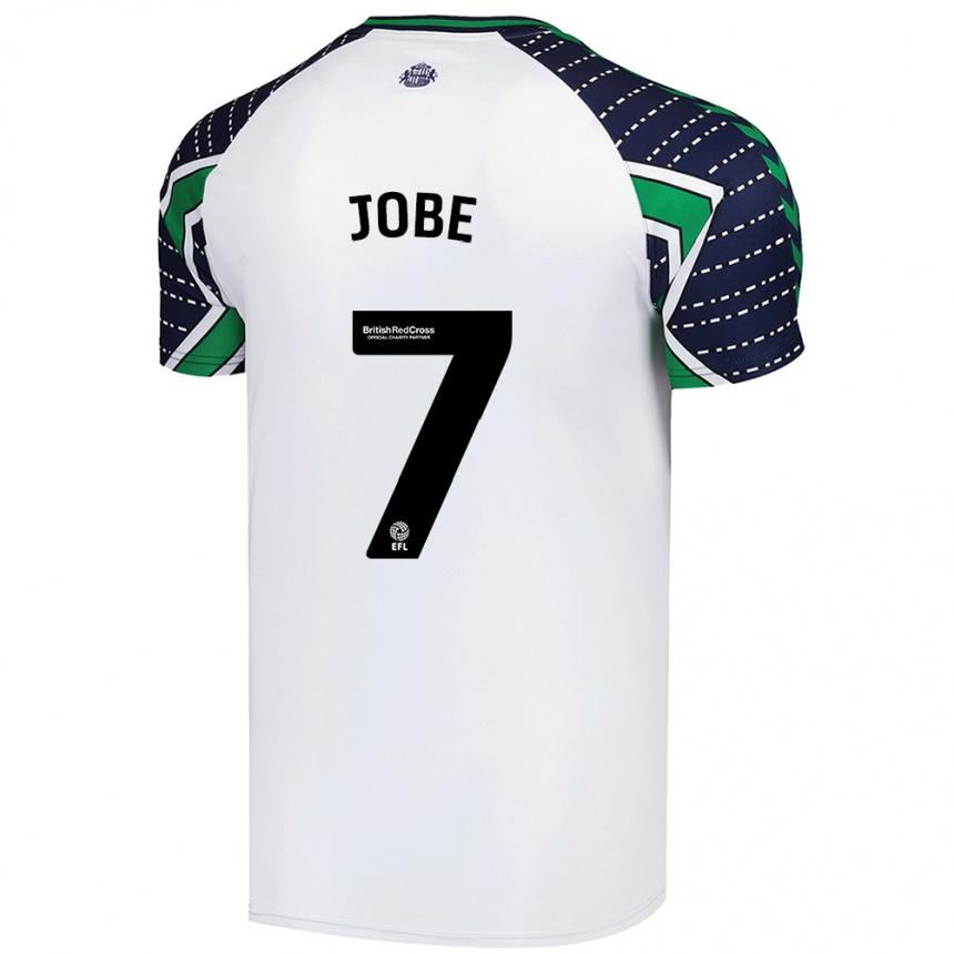 Men Football Jobe Bellingham #7 White Away Jersey 2024/25 T-Shirt Nz